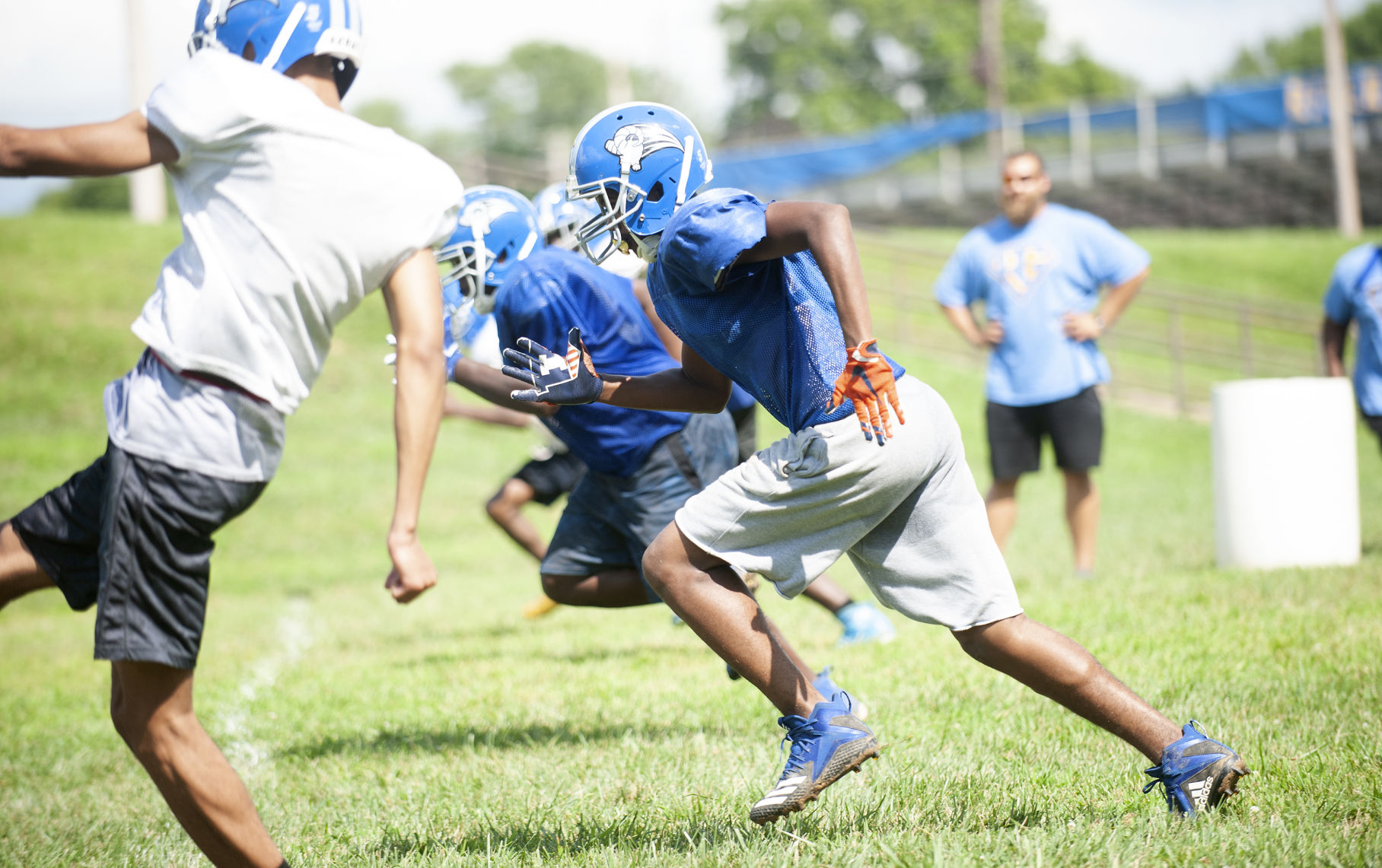 Riverview Gardens football practice